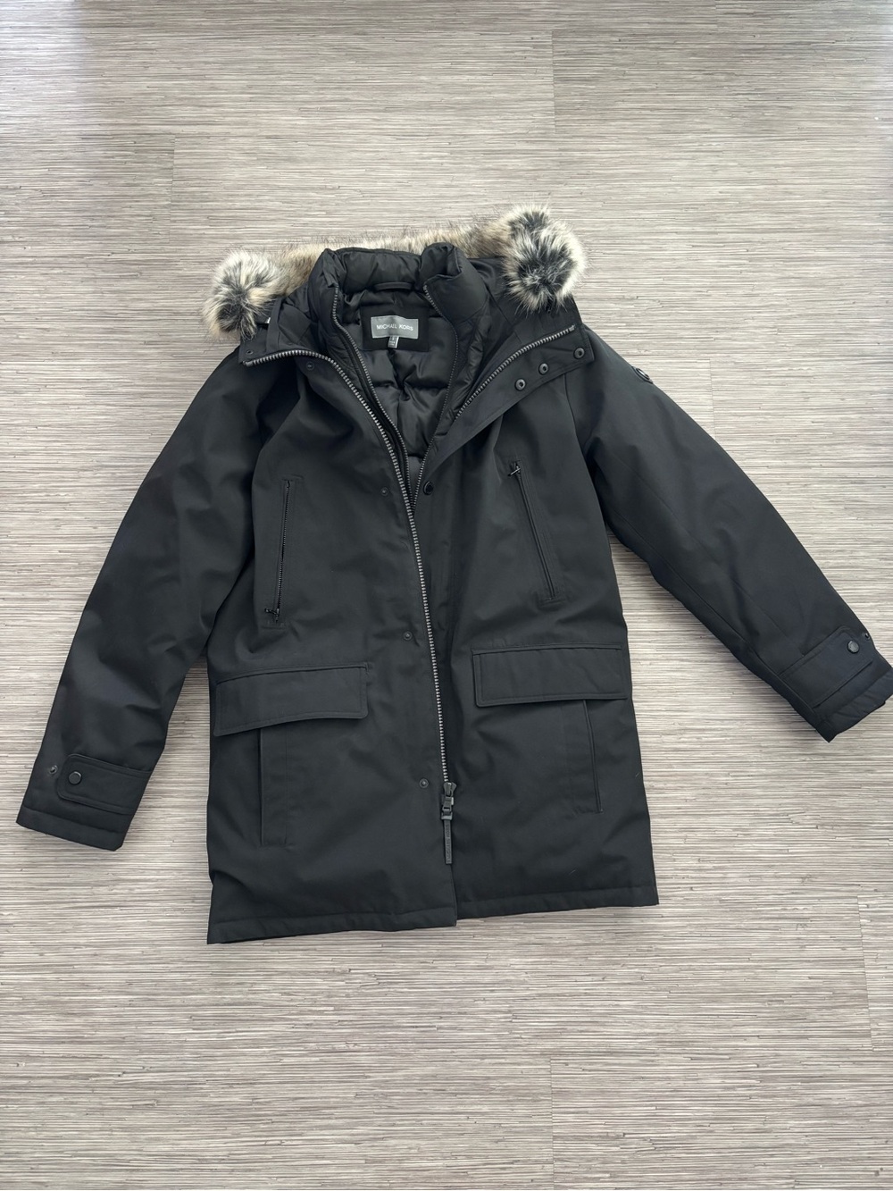 Michael Kors Black Heavyweight Jacket
